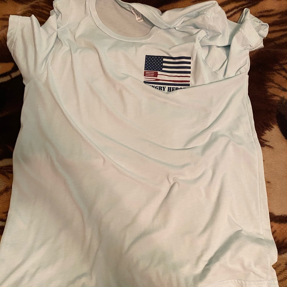 HUNGRY HEROES SHORT SLEEVE SHIRT.
